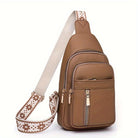 Lavinque Bags Kaki Sac Bandoulière Sling | Camel | Pratique & Bohème
