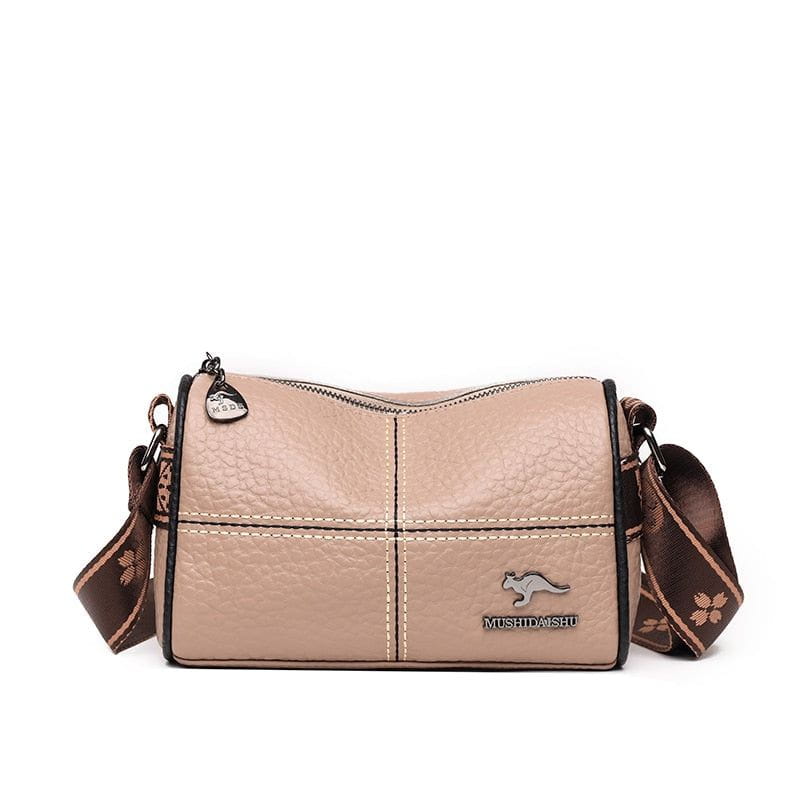 Lavinque Bags Kaki / Taille Unique Sac Bandoulière en Cuir | Élégant & Pratique | Mode Polyvalente