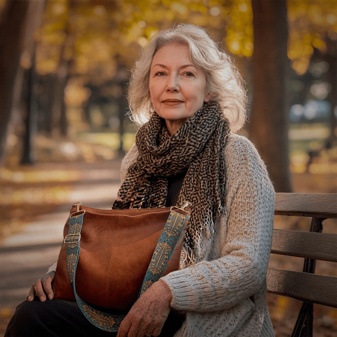 Lavinque Bags Marron Clair Sac Seau | Marron & Bandoulière Bohème | Spacieux & Stylé