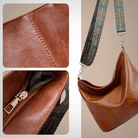Lavinque Bags Marron Clair Sac Seau | Marron & Bandoulière Bohème | Spacieux & Stylé