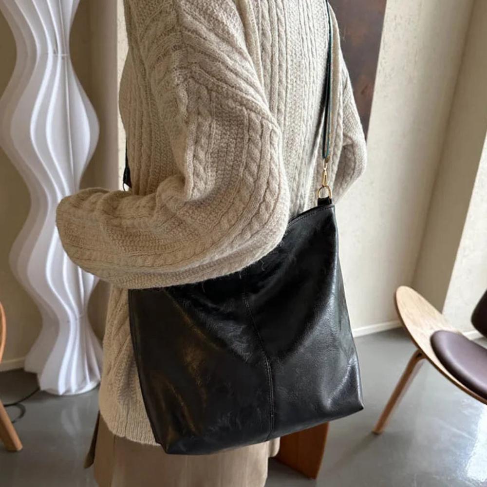 Lavinque Bags Marron Clair Sac Seau | Marron & Bandoulière Bohème | Spacieux & Stylé