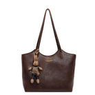 Lavinque Bags Marron foncé Sac Cabas Élégant | Cuir Synthétique | Spacieux et Chic