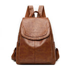 Lavinque Bags Marron Sac à Dos Élégant | Cuir PU | Pratique et Moderne