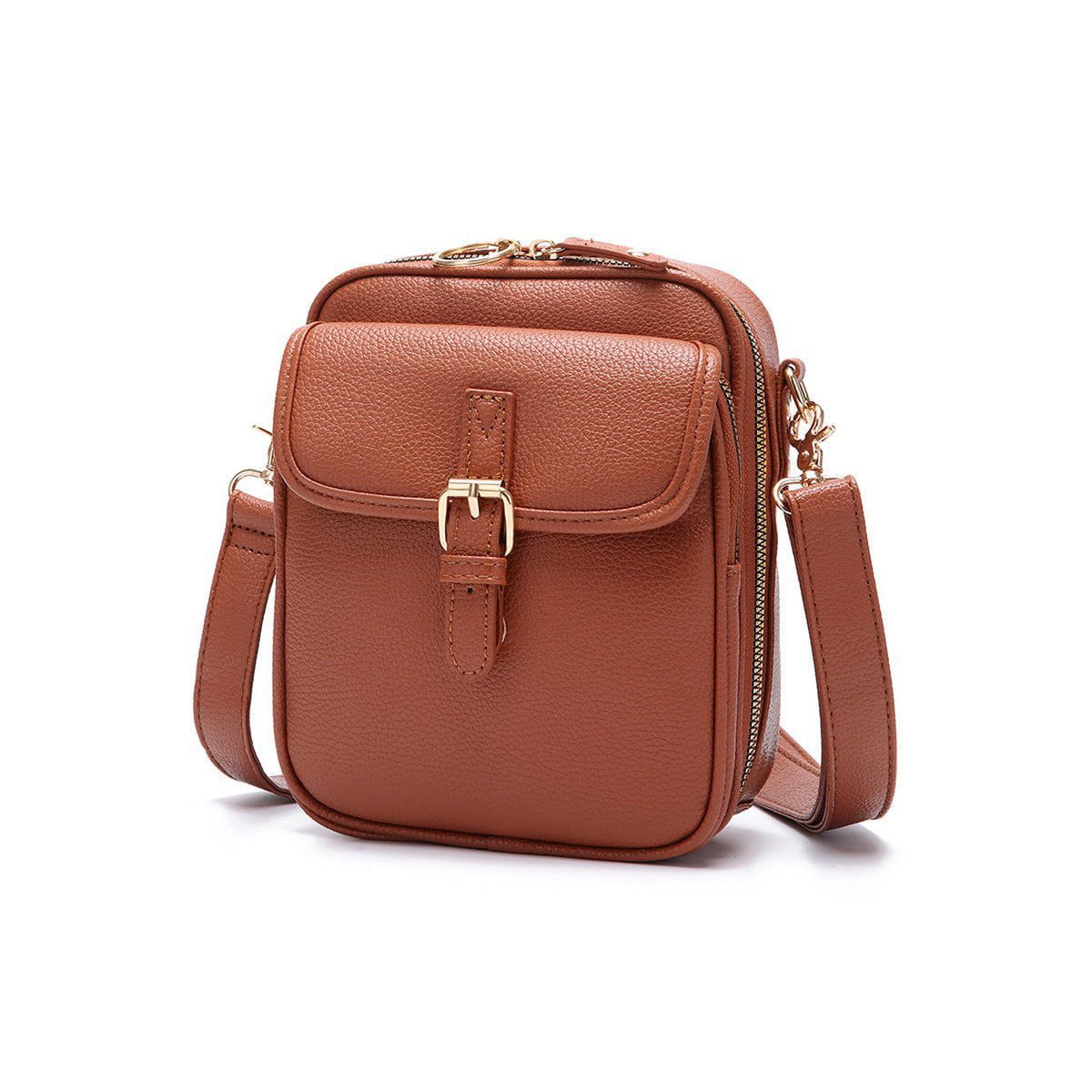 Lavinque Bags Marron Sac Bandoulière Homme | Similicuir Noir | Compact et Élégant