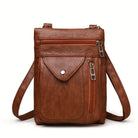 Lavinque Bags Marron Sac Bandoulière Vertical | Marron | Compact & Fonctionnel