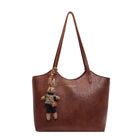 Lavinque Bags Marron Sac Cabas Élégant | Cuir Synthétique | Spacieux et Chic