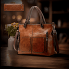 Lavinque Bags Marron Sac Cabas | Marron | Élégant & Multi-poches