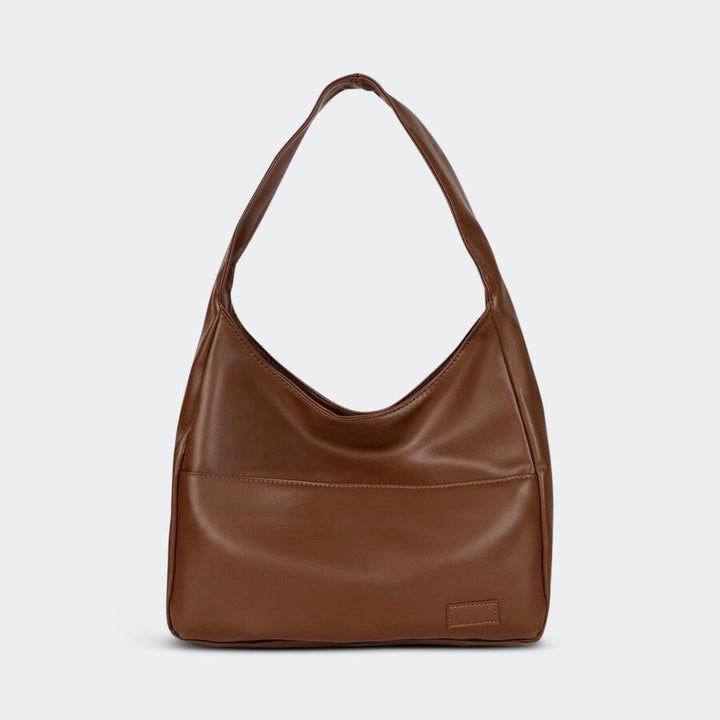 Lavinque Bags Marron Sac Hobo | Cuir Synthétique | Élégance Minimaliste