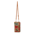 Lavinque Bags Mini Sac à Bandoulière | Motif Fleuri Bohème | Léger et Pratique