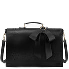 Lavinque Bags Minuit Sac à Main Décor Nœud | Marron Chocolat | Féminin, Chic et Original