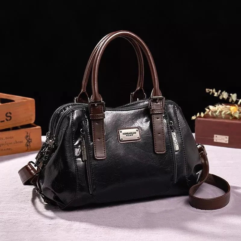 Lavinque Bags Noir Sac à Main Classique | Cuir PU | Élégant et Fonctionnel