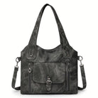 Lavinque Bags Noir Sac à Main | Marron Clair | Pratique & Multi-poches