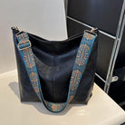 Lavinque Bags Noir Sac Bandoulière Bohème | Marron Vintage | Pratique et Original