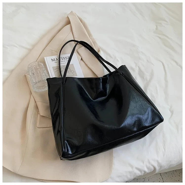 Lavinque Bags Noir Sac Cabas | Cuir Synthétique | Élégance et Praticité