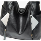 Lavinque Bags Noir Sac Cabas | Marron | Grand & Élégant