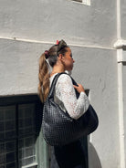 Lavinque Bags Noir Sac Hobo Cuir | Élégant | Souple et Tendance
