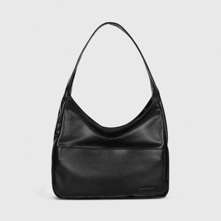 Lavinque Bags Noir Sac Hobo | Cuir Synthétique | Élégance Minimaliste