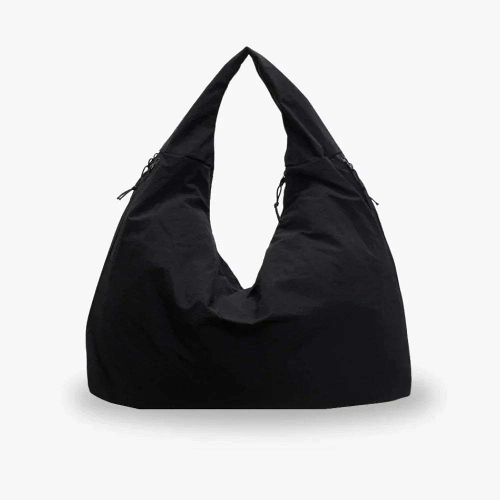 Lavinque Bags Noir Sac Hobo Noir | Souple et Minimaliste | Ultra Léger et Tendance