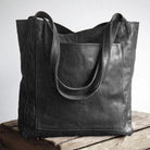 Lavinque Bags Noir / Taille Unique Cabas en Cuir | Élégant & Spacieux | Style Intemporel