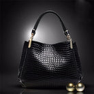 Lavinque bags Noir / Taille Unique Sac à Main Élégant | Cuir Croco | Chic et Tendance