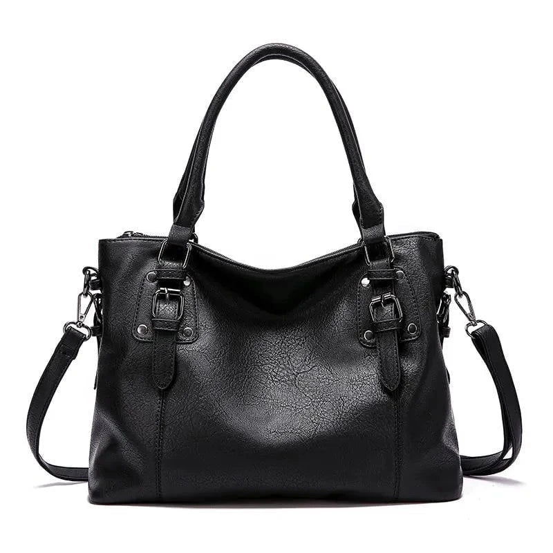 Lavinque Bags Noir / Taille Unique Sac à main en cuir vintage | Sac | Élégance et praticité