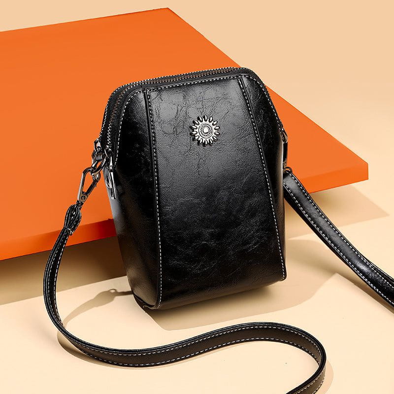 Lavinque Bags Noir / Taille Unique Sac bandoulière compact | Noir | Élégance et fonctionnalité