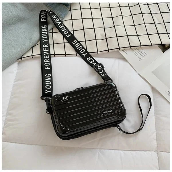 Lavinque Bags Noir / Taille Unique Sac Bandoulière Rigide | Design Moderne | Pratique et Tendance