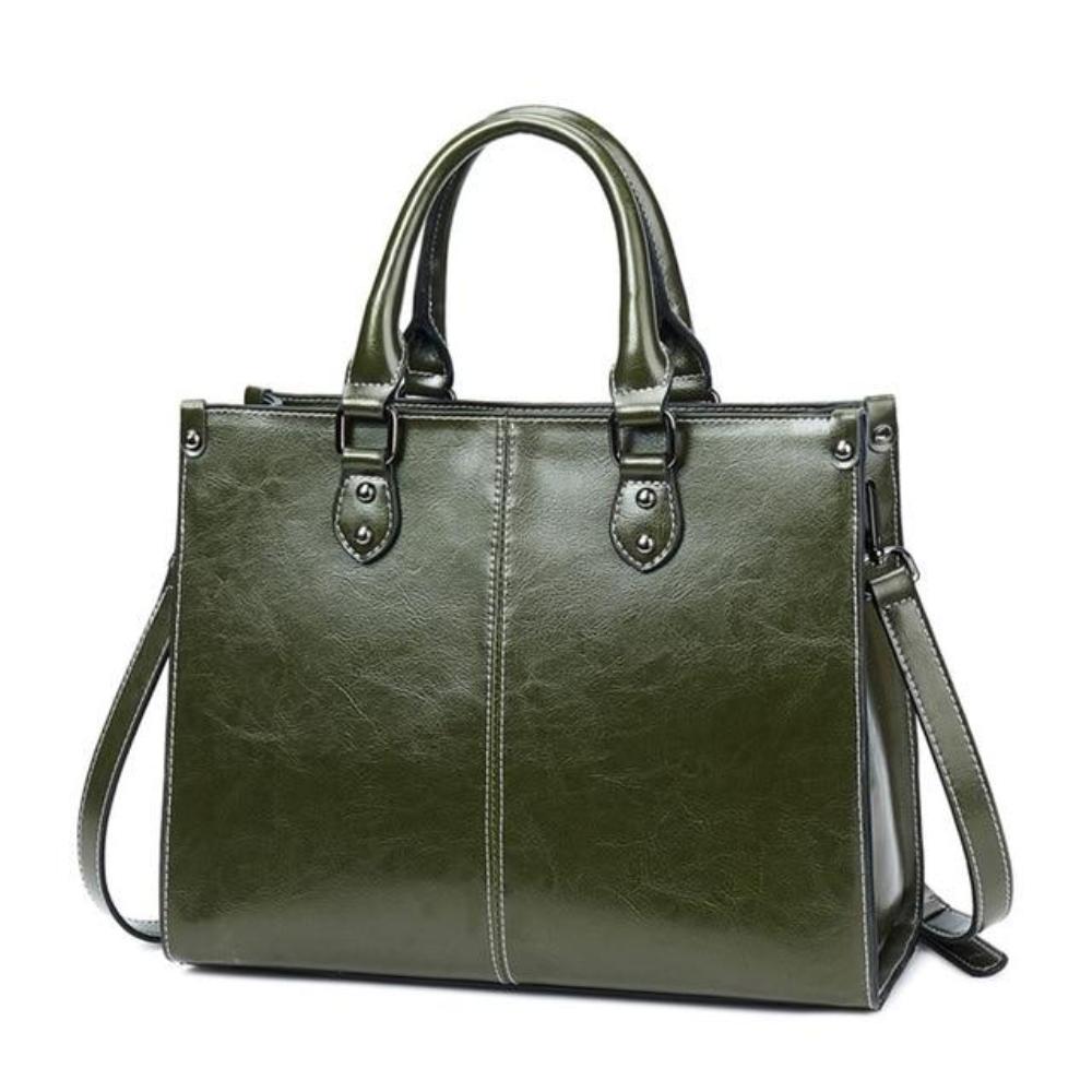 Lavinque Bags Orange Sac Cabas Business Élégant | Marron Cognac | Structuré et Professionnel