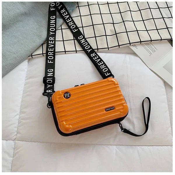 Lavinque Bags Orange / Taille Unique Sac Bandoulière Rigide | Design Moderne | Pratique et Tendance