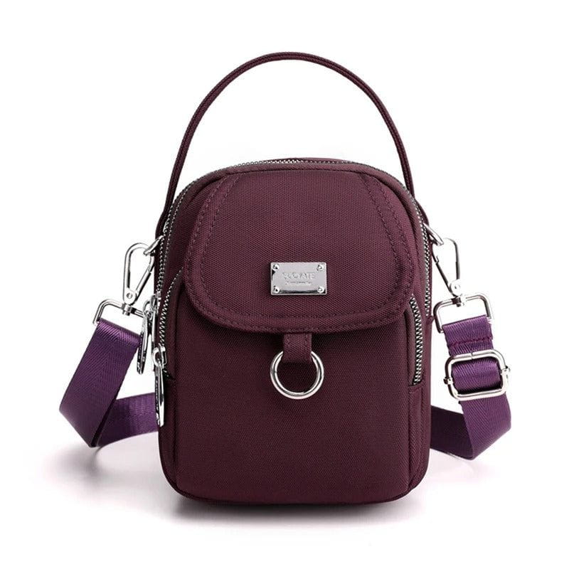 Lavinque Bags Pourpre foncé / Taille Unique Sac bandoulière compact | Rose | Pratique et tendance