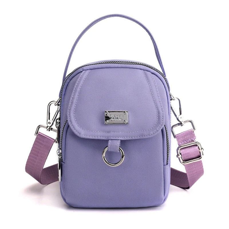 Lavinque Bags Pourpre / Taille Unique Sac bandoulière compact | Rose | Pratique et tendance