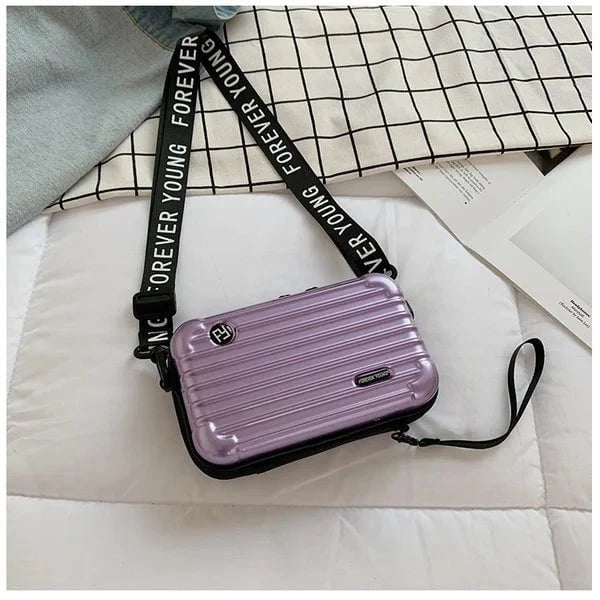 Lavinque Bags Pourpre / Taille Unique Sac Bandoulière Rigide | Design Moderne | Pratique et Tendance