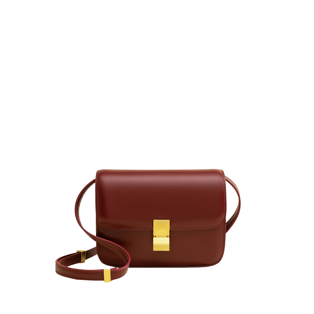 Lavinque Bags Rouge / Petit Sac Bandoulière Élégant | Noir | Minimalisme et Raffinement