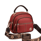 Lavinque Bags Rouge Sac Bandoulière Mini | Simili Cuir | Structuré & Polyvalent