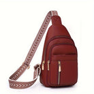 Lavinque Bags Rouge Sac Bandoulière Sling | Camel | Pratique & Bohème