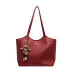 Lavinque Bags Rouge Sac Cabas Élégant | Cuir Synthétique | Spacieux et Chic