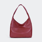 Lavinque Bags Rouge Sac Hobo | Cuir Synthétique | Élégance Minimaliste