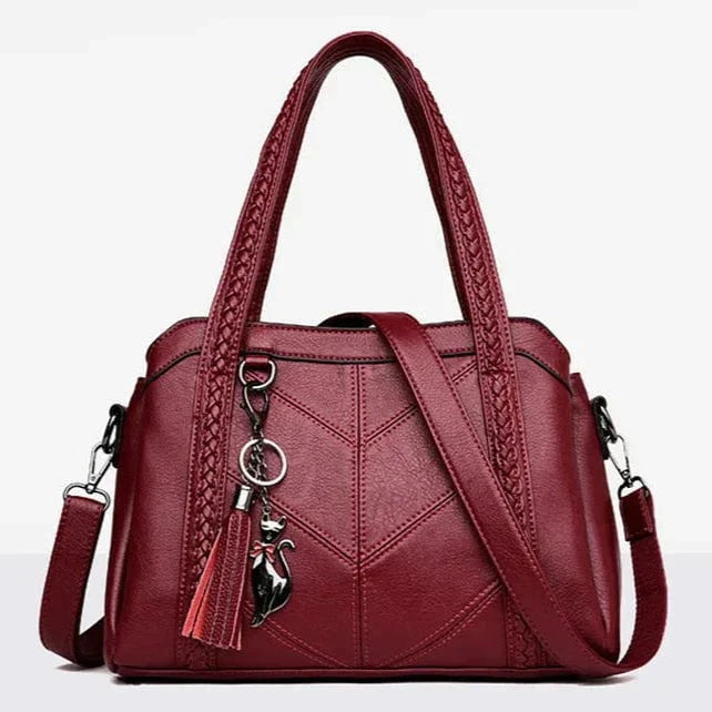 Lavinque bags Rouge / Taille Unique Sac à Main Élégant | Design Chic | Polyvalence et Raffinement