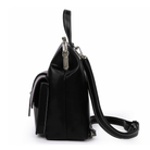 Lavinque Bags Sac à Dos Élégant à Fermoir Métallique | Rouge Bordeaux | Charme Rétro & Fonctionnalité