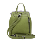Lavinque Bags Sac à Dos Élégant à Fermoir Métallique | Rouge Bordeaux | Charme Rétro & Fonctionnalité