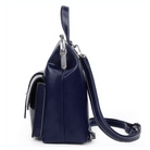 Lavinque Bags Sac à Dos Élégant à Fermoir Métallique | Rouge Bordeaux | Charme Rétro & Fonctionnalité