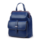 Lavinque Bags Sac à Dos Élégant à Fermoir Métallique | Rouge Bordeaux | Charme Rétro & Fonctionnalité