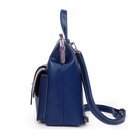 Lavinque Bags Sac à Dos Élégant à Fermoir Métallique | Rouge Bordeaux | Charme Rétro & Fonctionnalité