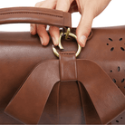 Lavinque Bags Sac à Main Décor Nœud | Marron Chocolat | Féminin, Chic et Original
