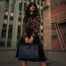 Lavinque Bags Sac à Main Décor Nœud | Marron Chocolat | Féminin, Chic et Original