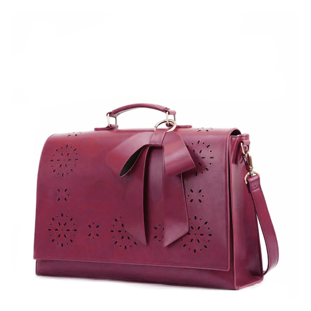 Lavinque Bags Sac à Main Décor Nœud | Marron Chocolat | Féminin, Chic et Original
