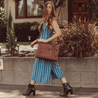Lavinque Bags Sac à Main Décor Nœud | Marron Chocolat | Féminin, Chic et Original