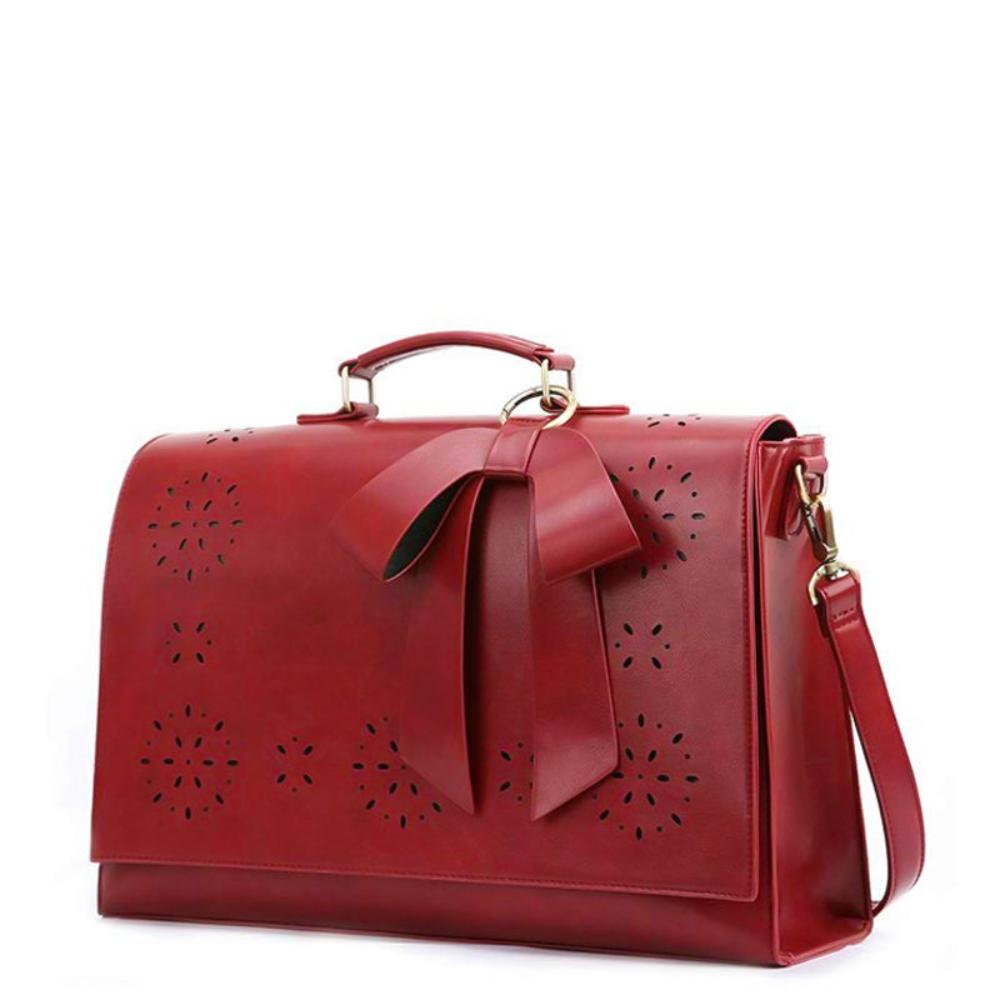 Lavinque Bags Sac à Main Décor Nœud | Marron Chocolat | Féminin, Chic et Original