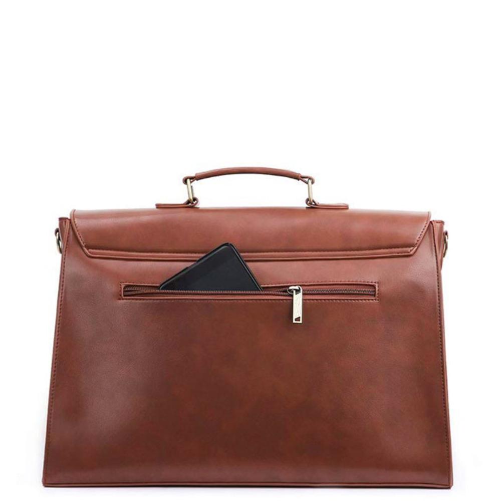 Lavinque Bags Sac à Main Décor Nœud | Marron Chocolat | Féminin, Chic et Original