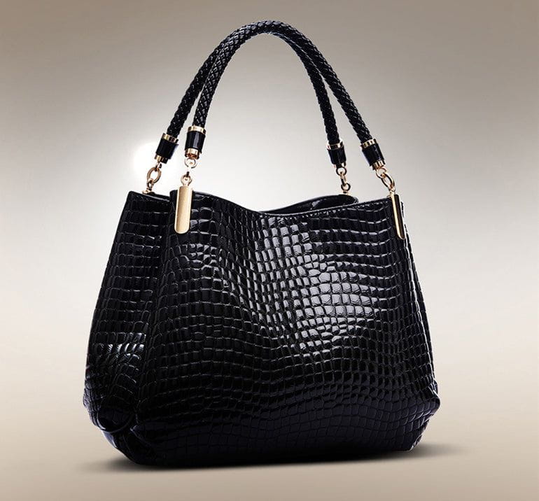 Lavinque bags Sac à Main Élégant | Cuir Croco | Chic et Tendance